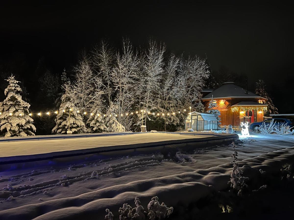 Or Luxury Yurt-Like Home In Bretton Woods With Private Beach Firepit Ac Fishing And Trails Carroll Exterior photo