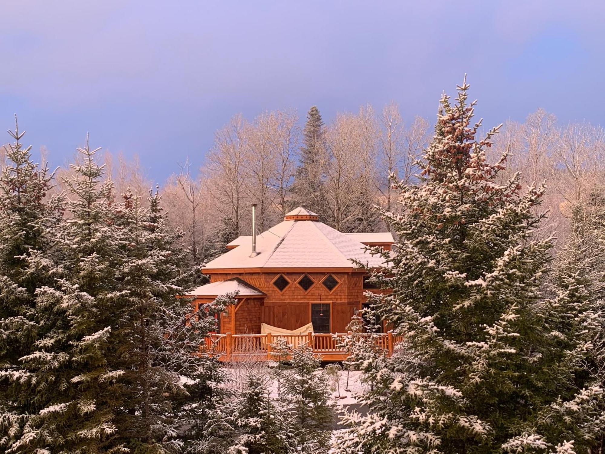 Or Luxury Yurt-Like Home In Bretton Woods With Private Beach Firepit Ac Fishing And Trails Carroll Exterior photo